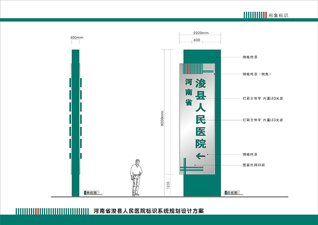 醫(yī)院戶外形象立牌設(shè)計(jì)制作